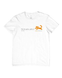 Camisa Branca - Clássica - Pai de Gato, Gato é
