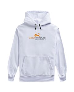 Moletom Branco - Gato Mandou, a gente obedece