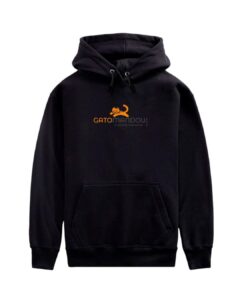 Moletom Preto - Gato Mandou, a gente obedece